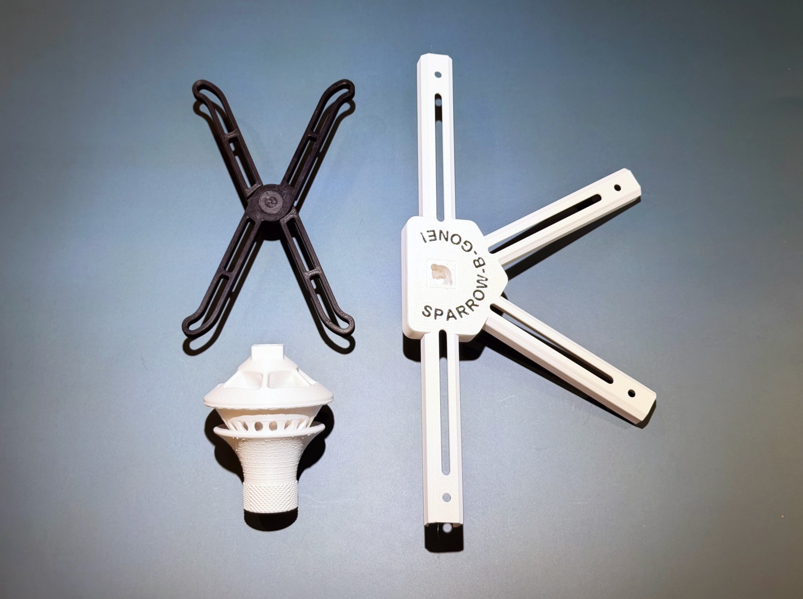 Functional Synnovation parts printed in engineering thermoplastics by FDM